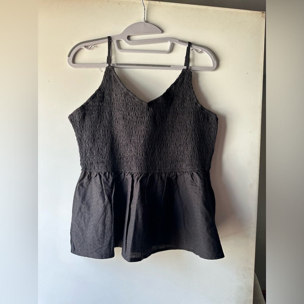 Bibi Black Tank Top NWT